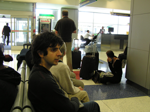 aéroport attente Shuttle