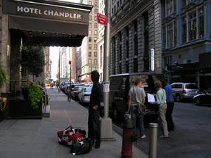 Arrivé hôtel