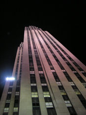 Rockfeller Center - Photo de nuit (1)